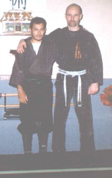Professor Andr Neri e Shihan Daniel Hernandez